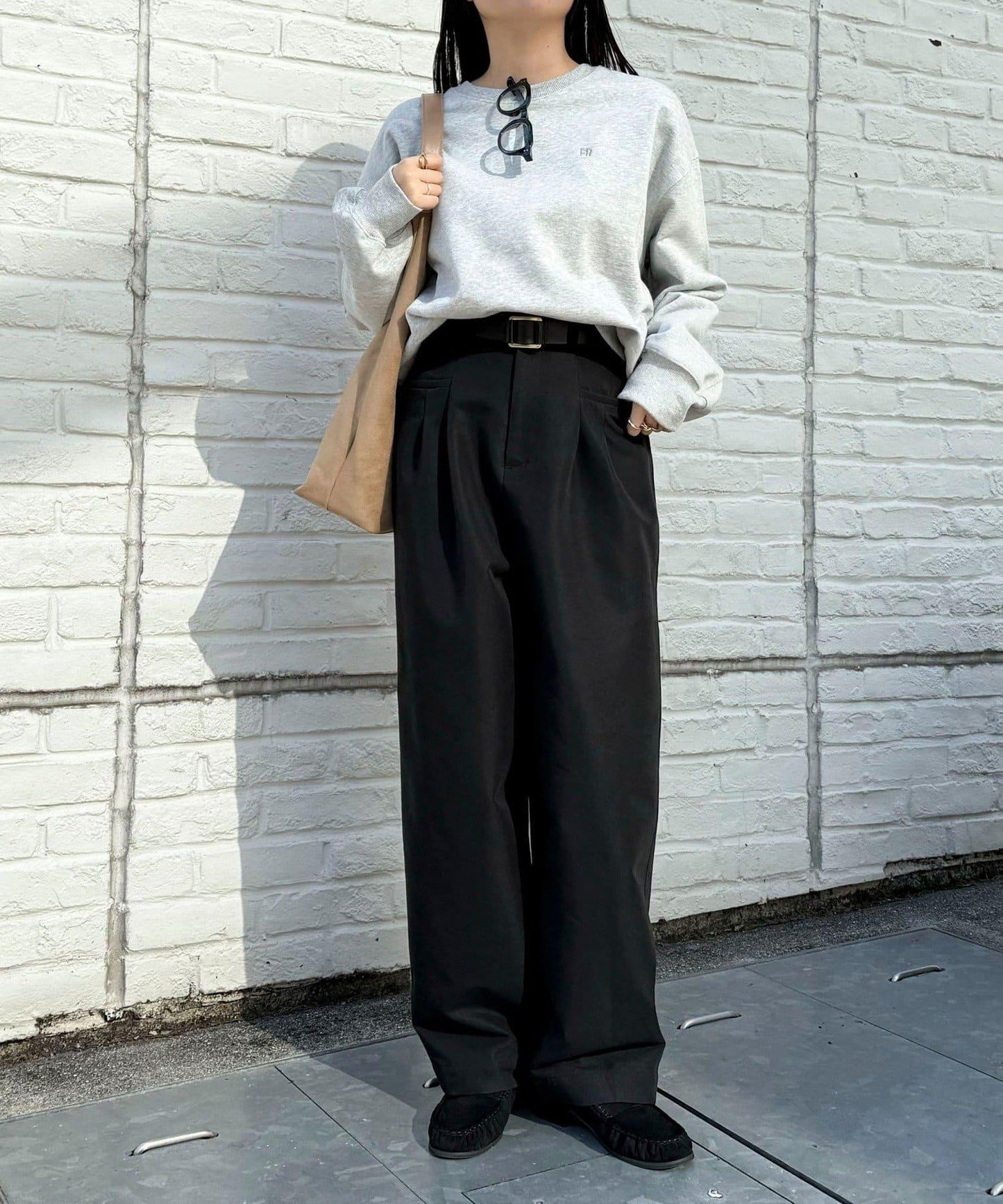 設計款口袋休閒長褲