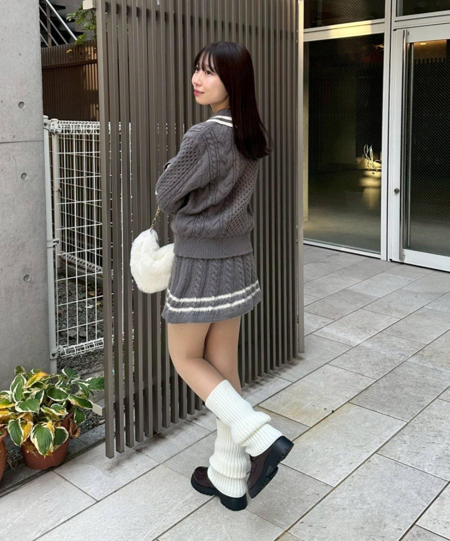 【remiセレクト】加絨麻花套裝