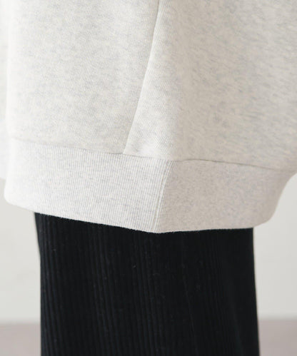 內加絨標誌刺繡衛衣