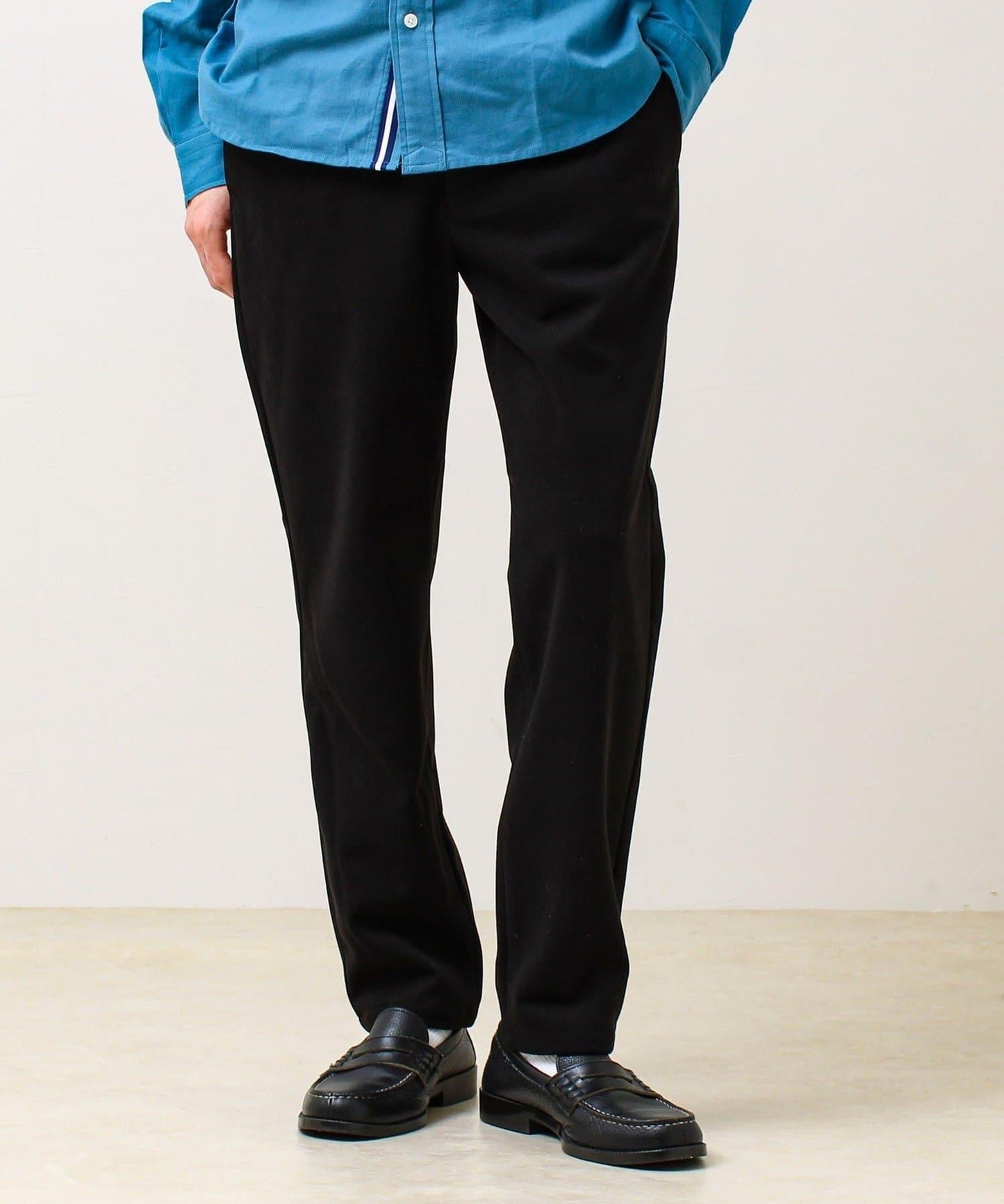 【每日可穿著顯瘦】彈力斜紋長褲