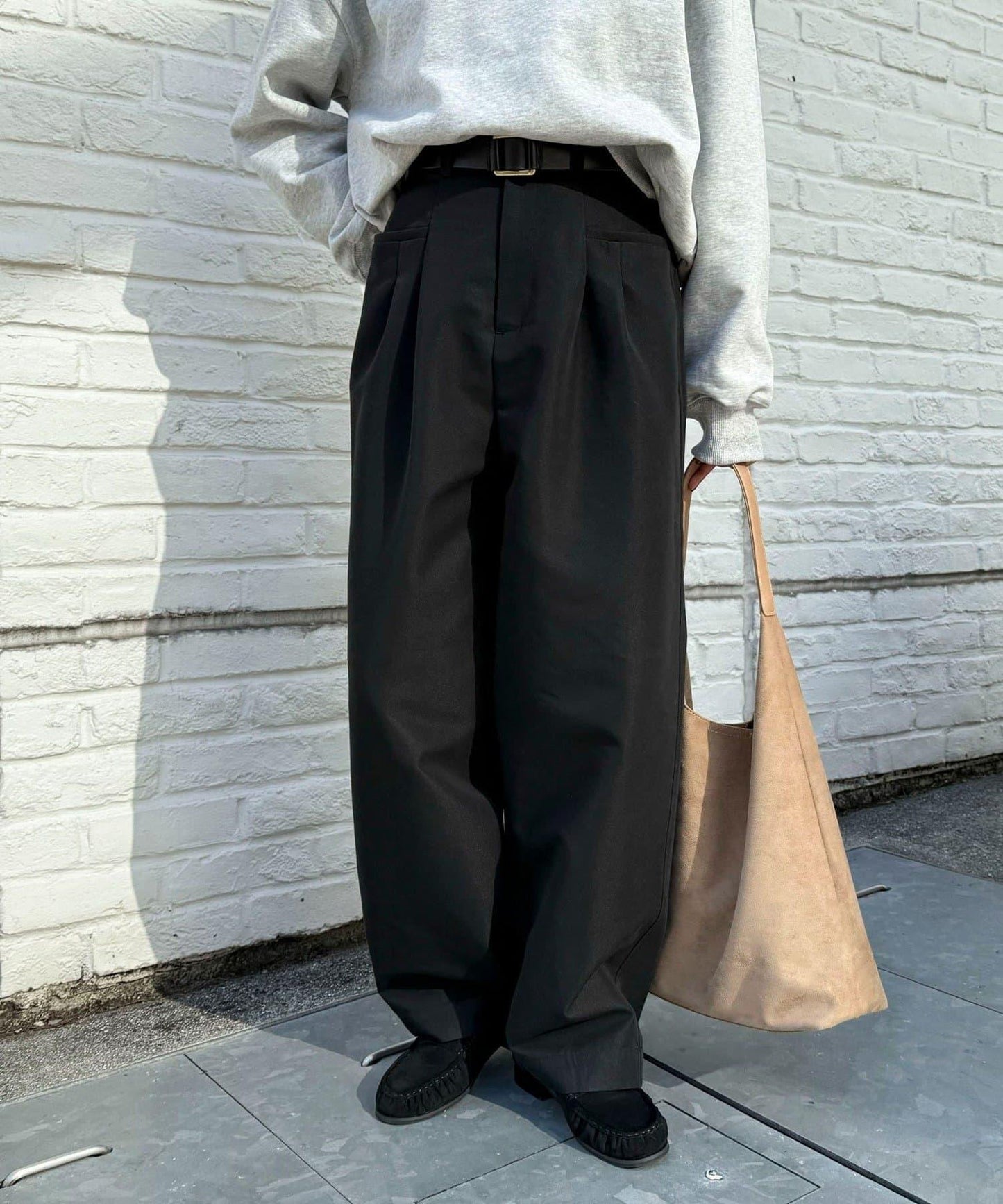 設計款口袋休閒長褲