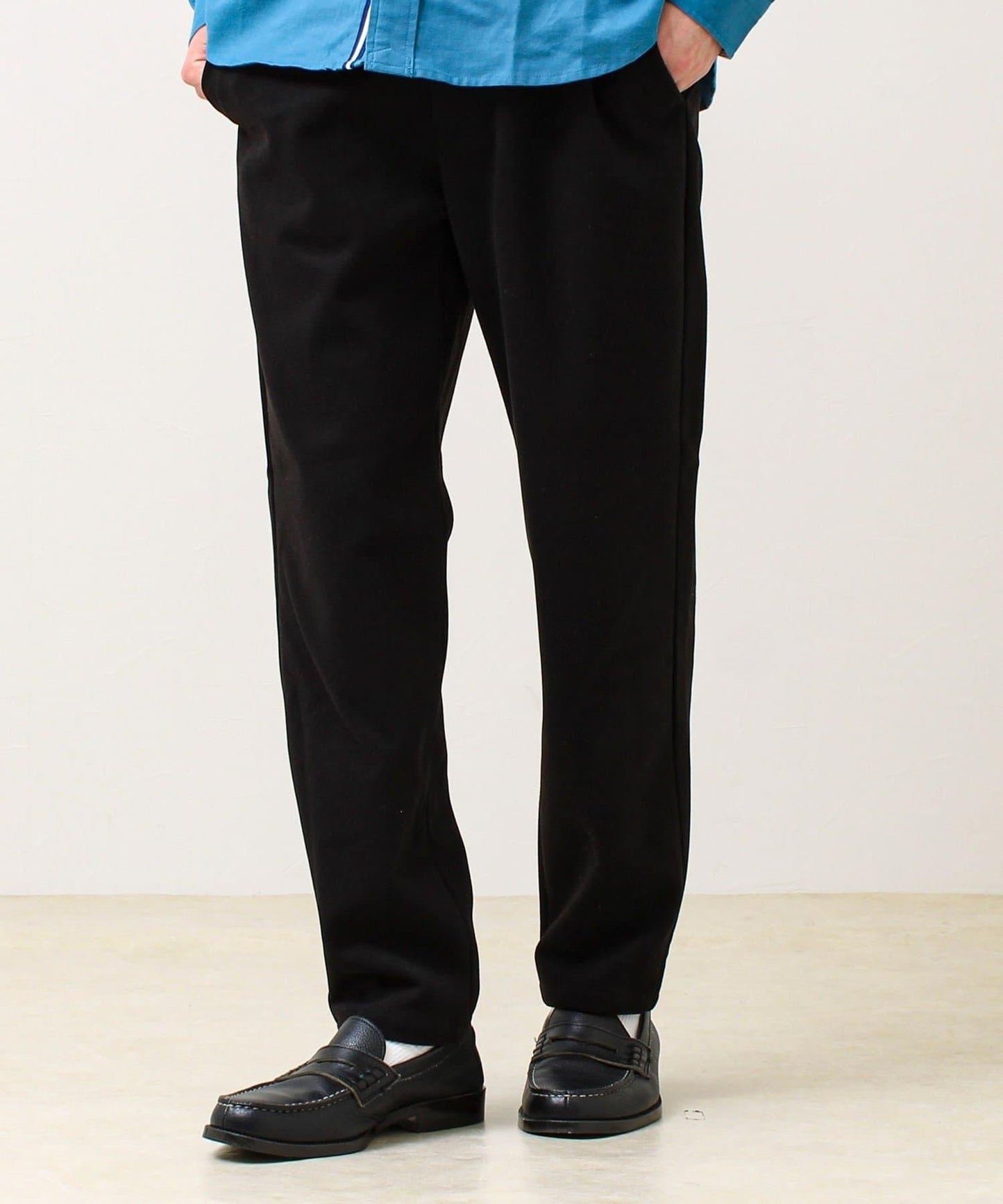 【每日可穿著顯瘦】彈力斜紋長褲