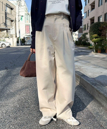 設計款口袋休閒長褲