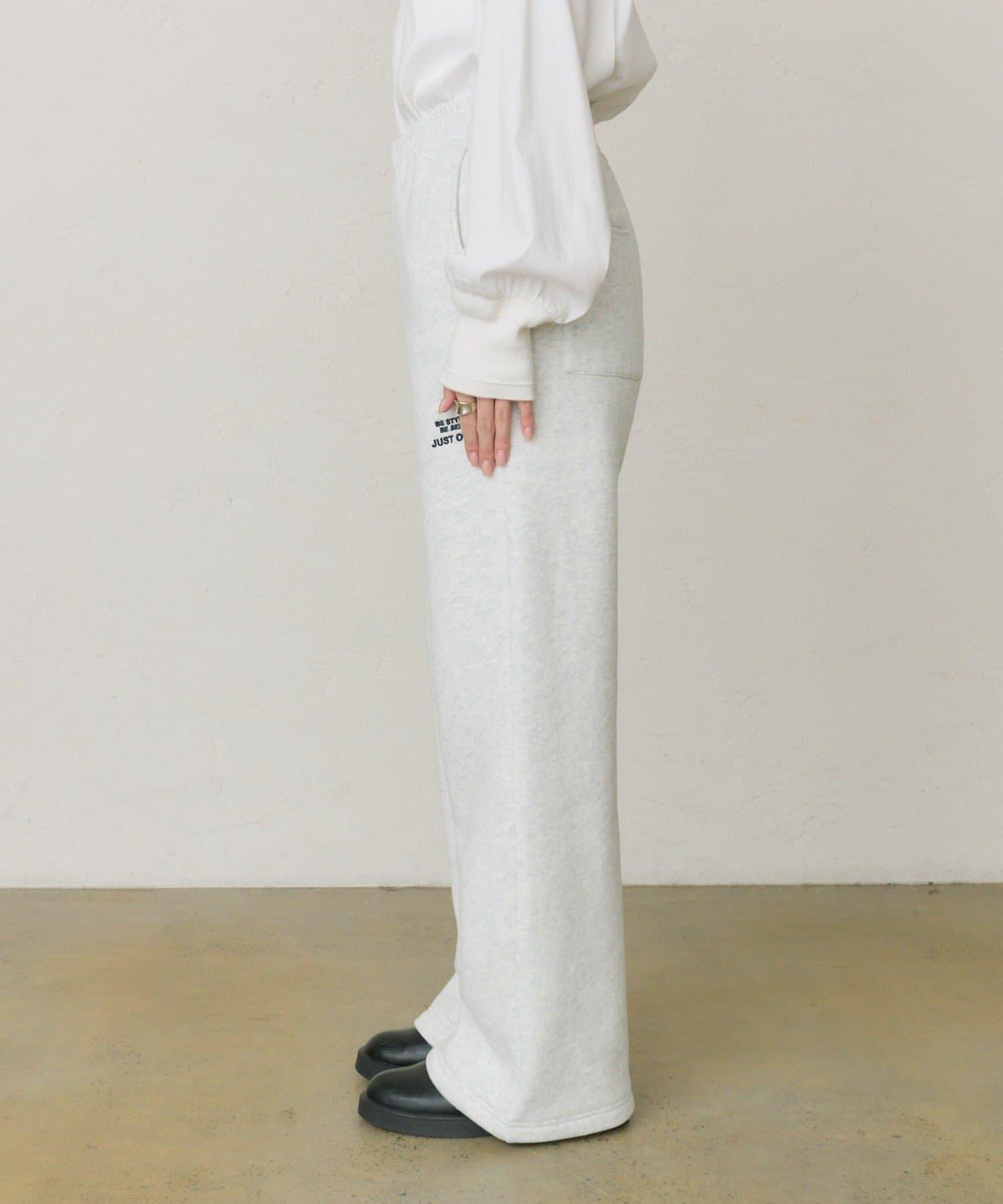 【有多種尺碼】加絨衛褲