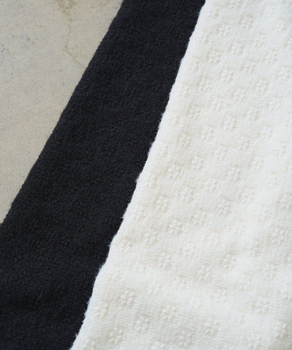 毛絨花卉圖案彈力提花套頭衫