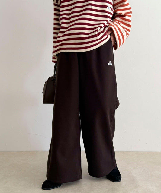 【GEVACO/ゲバコ】羊毛感休閒褲