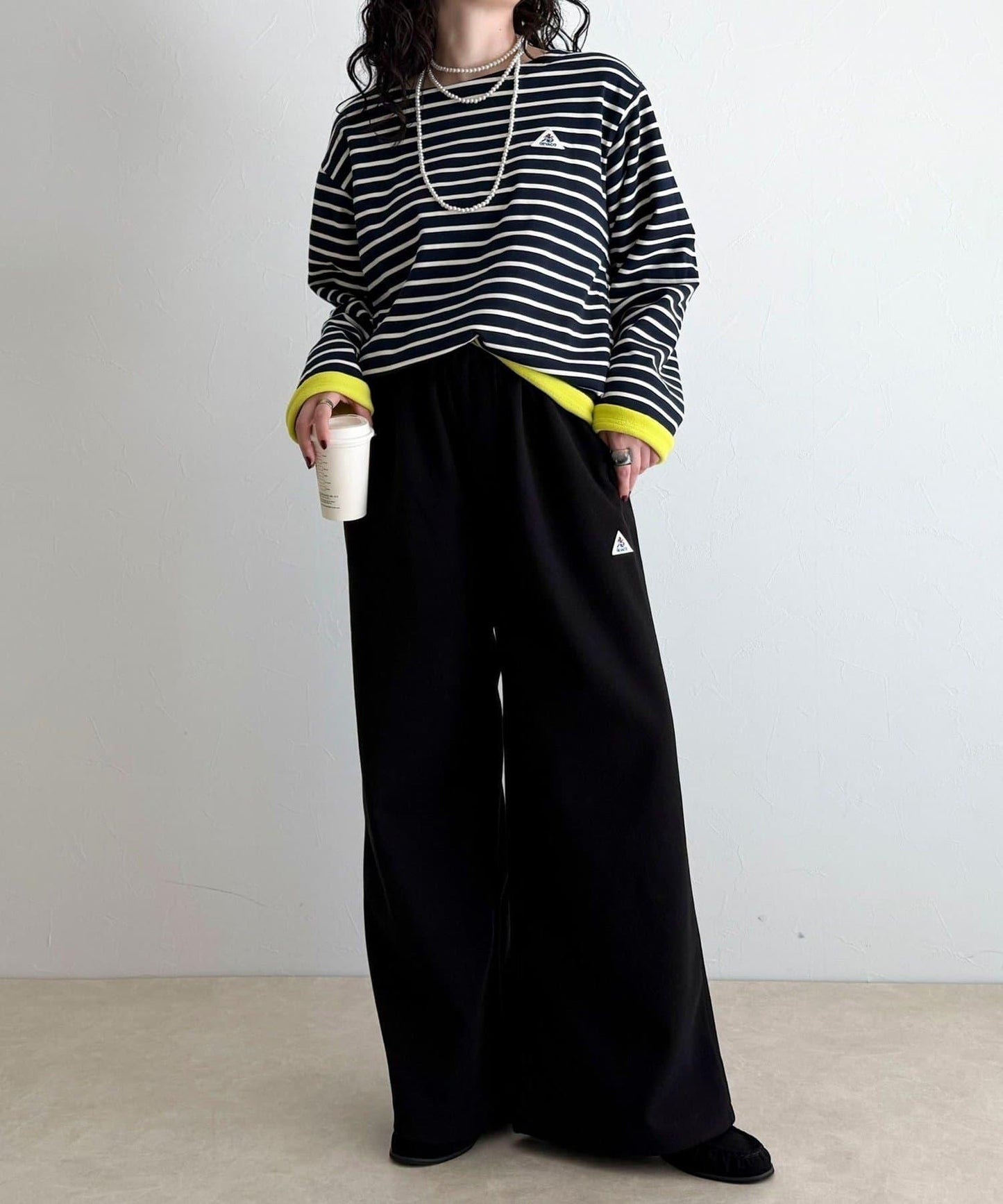 【GEVACO/ゲバコ】羊毛感休閒褲