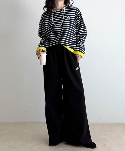 【GEVACO/ゲバコ】羊毛感休閒褲