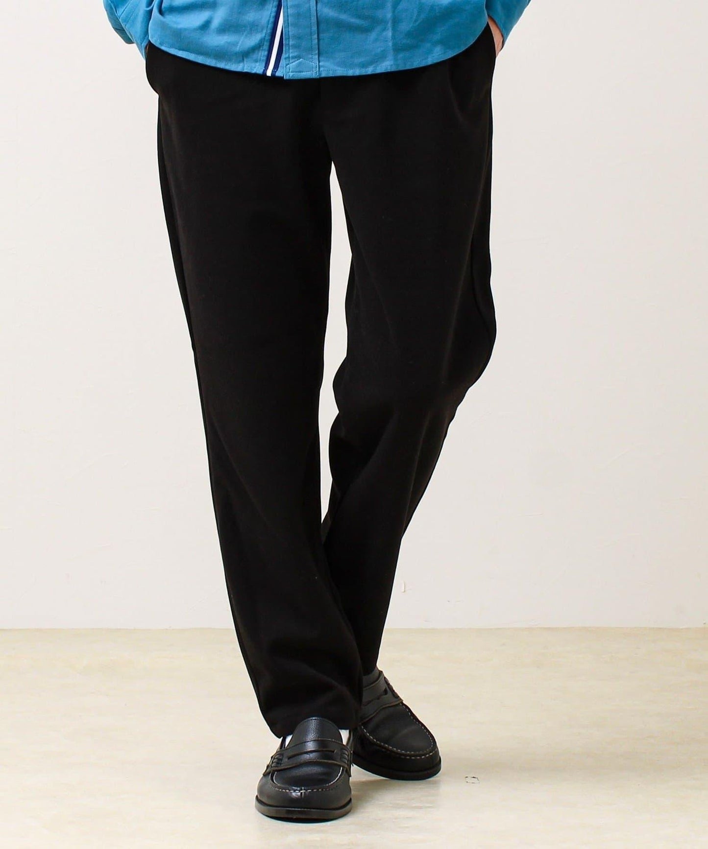 【每日可穿著顯瘦】彈力斜紋長褲