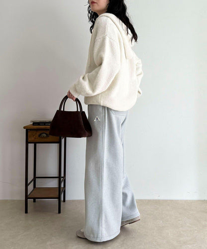 【GEVACO/ゲバコ】羊毛感休閒褲