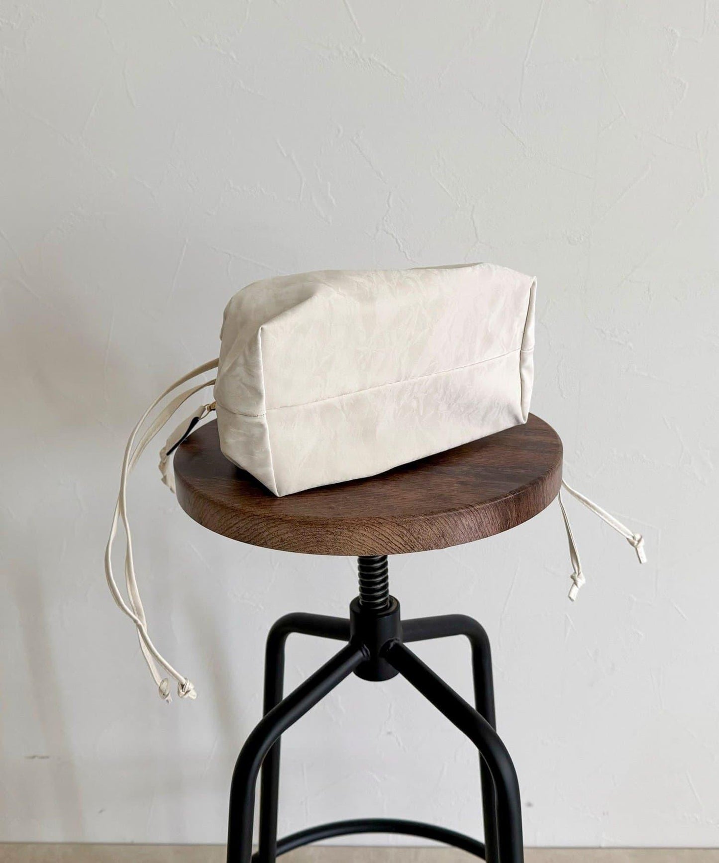 三股編織手柄束口包