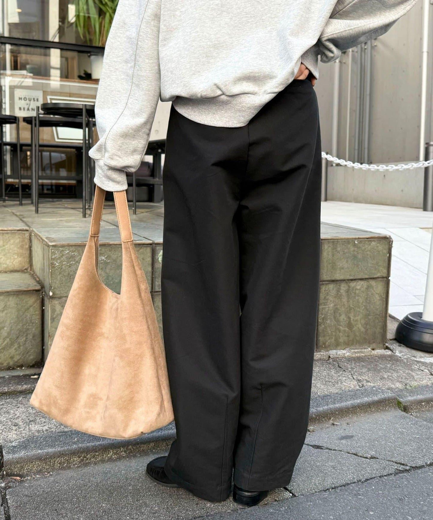 設計款口袋休閒長褲