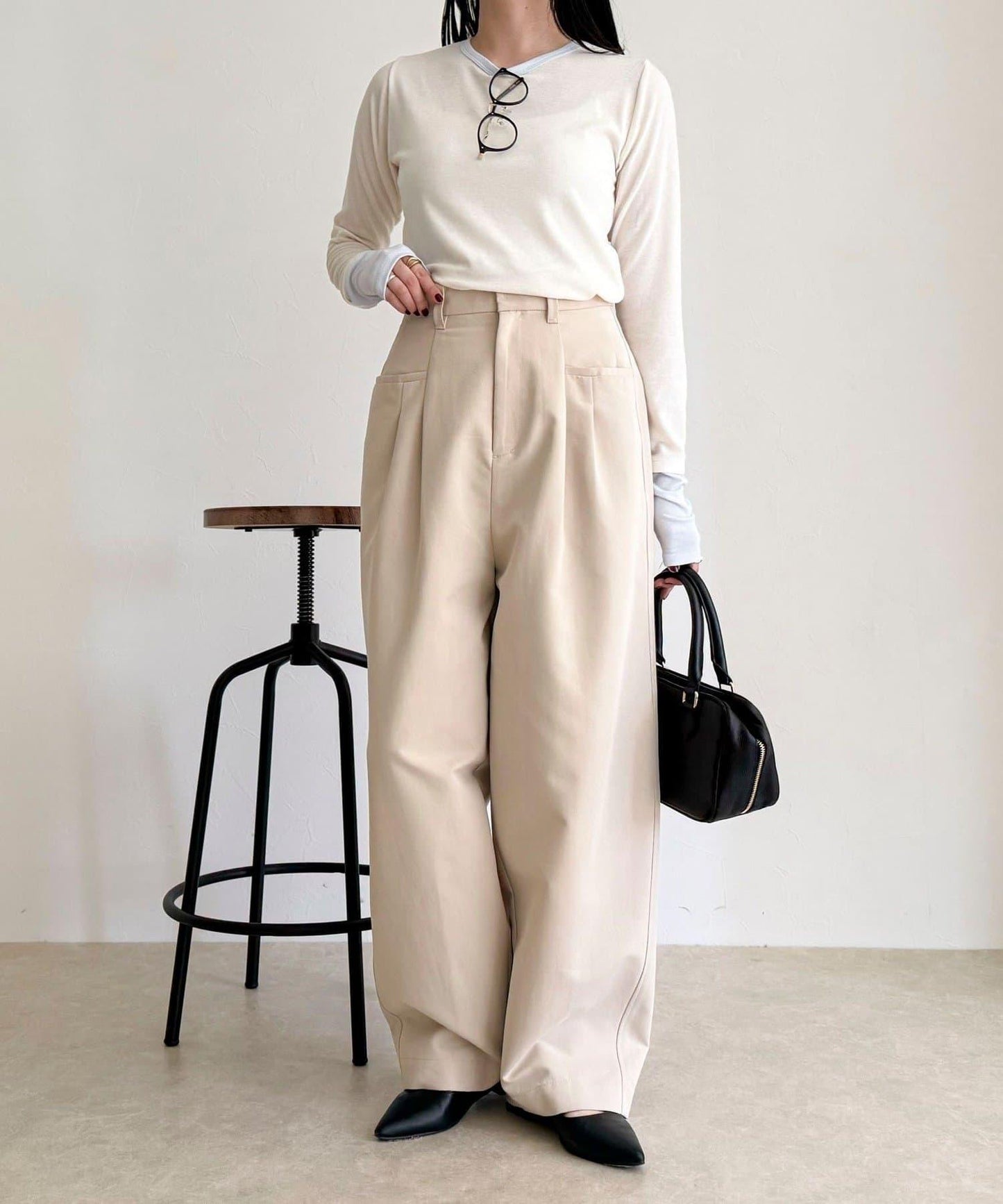 設計款口袋休閒長褲