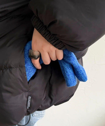 【COSY/コージー】羊毛露指手套