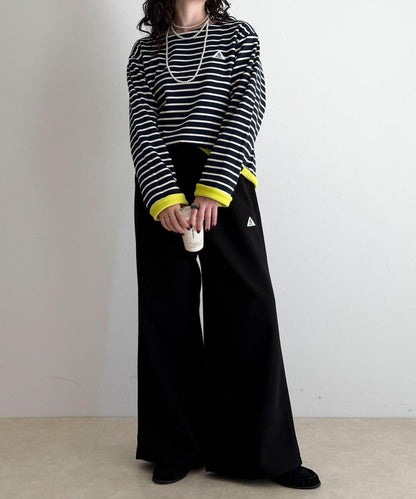 【GEVACO/ゲバコ】羊毛感休閒褲