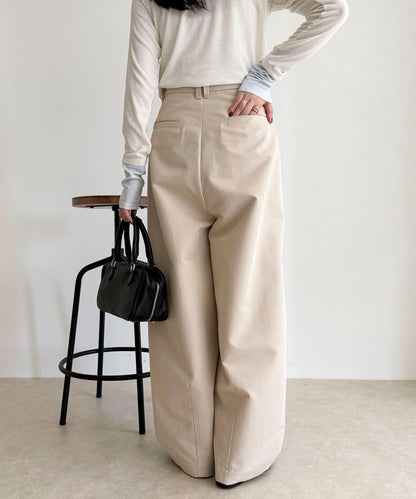 設計款口袋休閒長褲