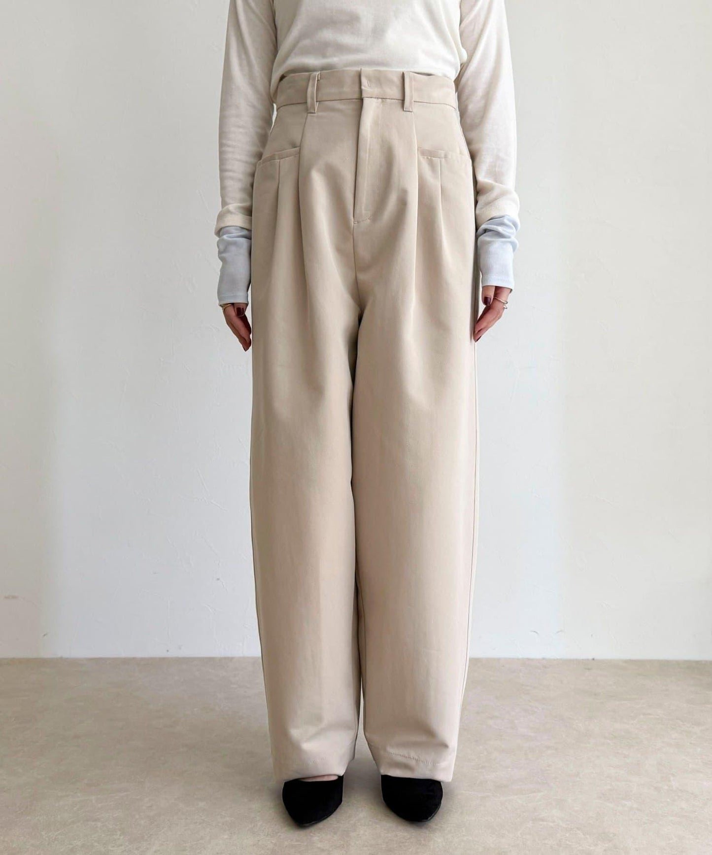 設計款口袋休閒長褲