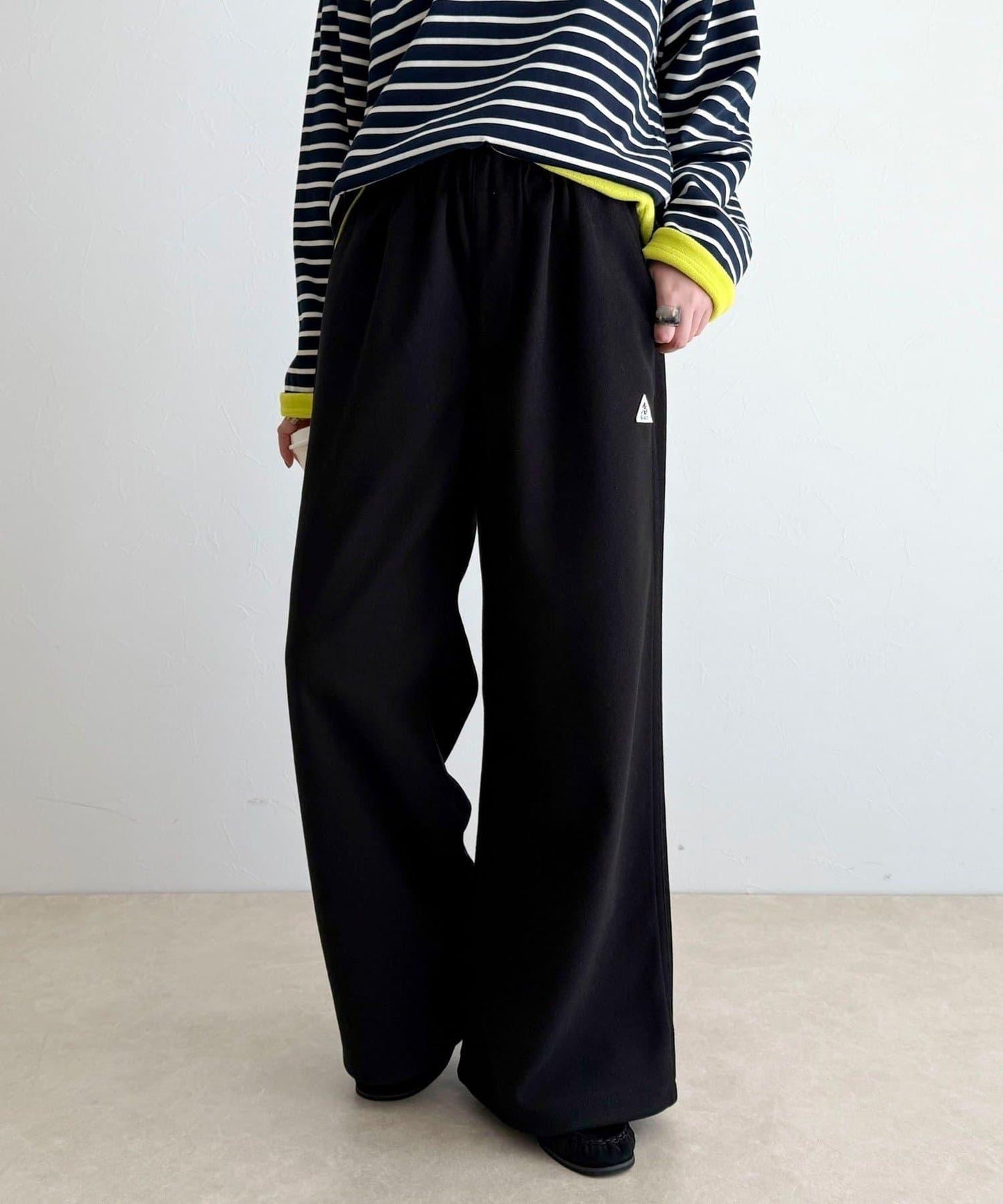 【GEVACO/ゲバコ】羊毛感休閒褲