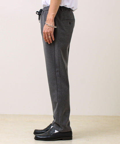 【每日可穿著顯瘦】彈力斜紋長褲