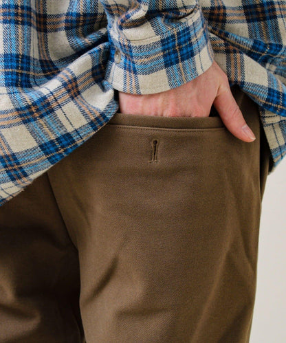 【每日可穿著顯瘦】彈力斜紋長褲