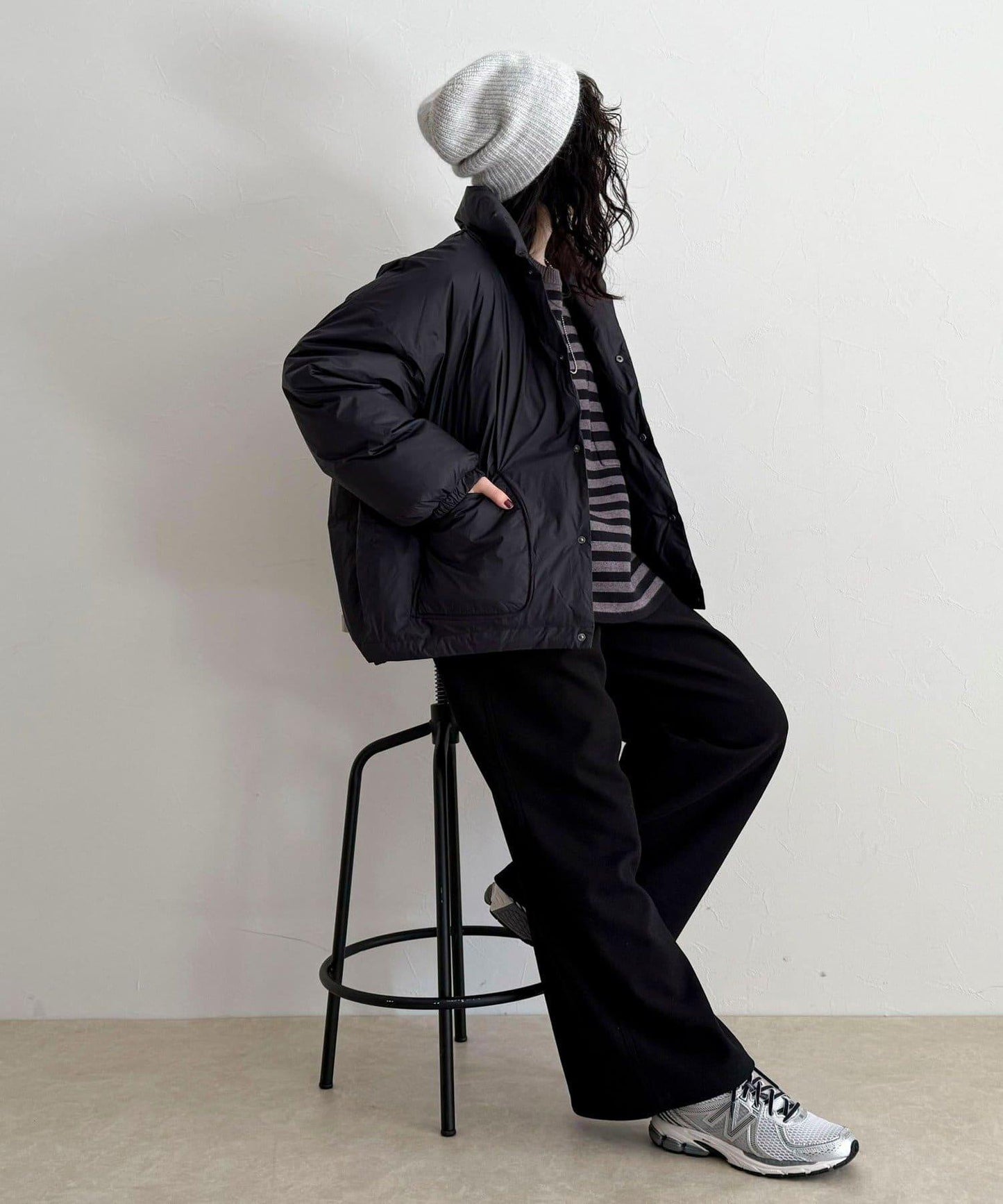 【GEVACO/ゲバコ】羊毛感休閒褲