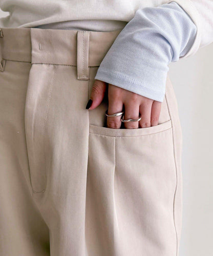 設計款口袋休閒長褲