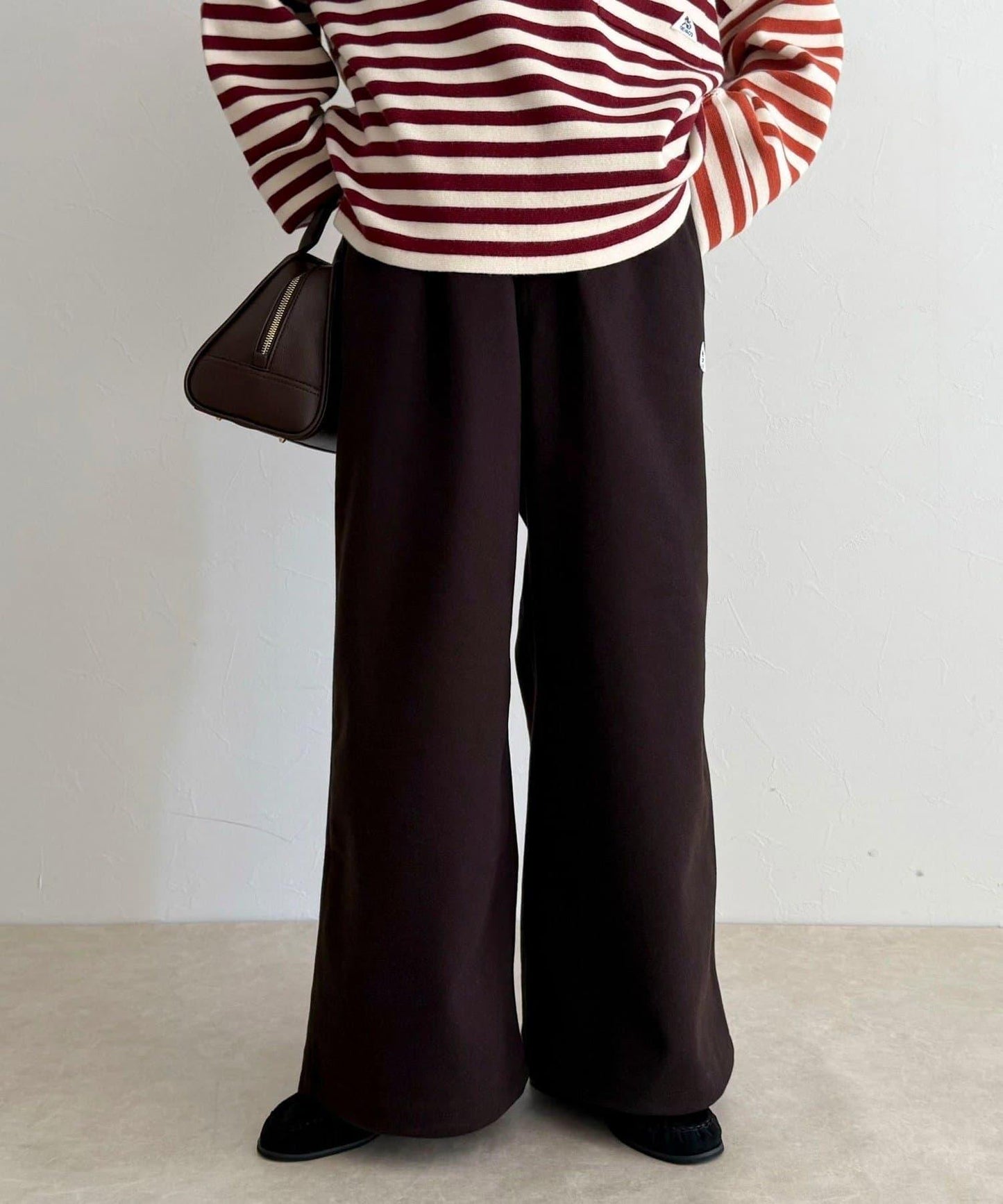 【GEVACO/ゲバコ】羊毛感休閒褲