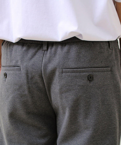 【每日可穿著顯瘦】彈力斜紋長褲