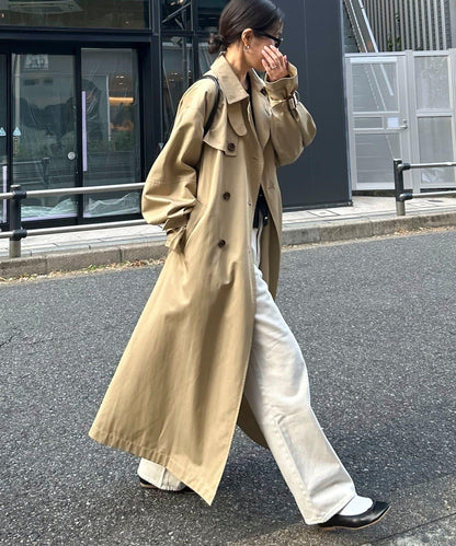 【每次即售罄的人氣單品】袖子蓬鬆設計風衣