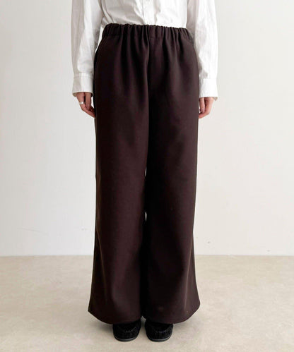 【GEVACO/ゲバコ】羊毛感休閒褲