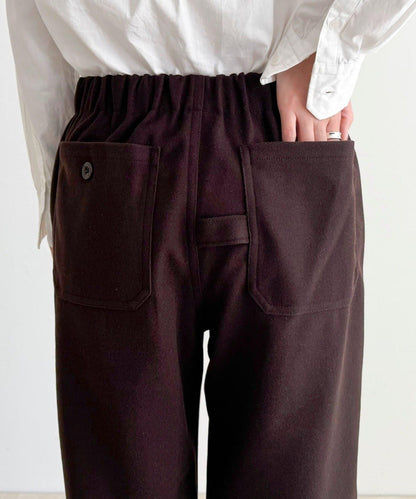 【GEVACO/ゲバコ】羊毛感休閒褲