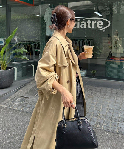 【每次即售罄的人氣單品】袖子蓬鬆設計風衣