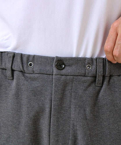 【每日可穿著顯瘦】彈力斜紋長褲