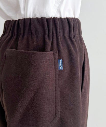 【GEVACO/ゲバコ】羊毛感休閒褲