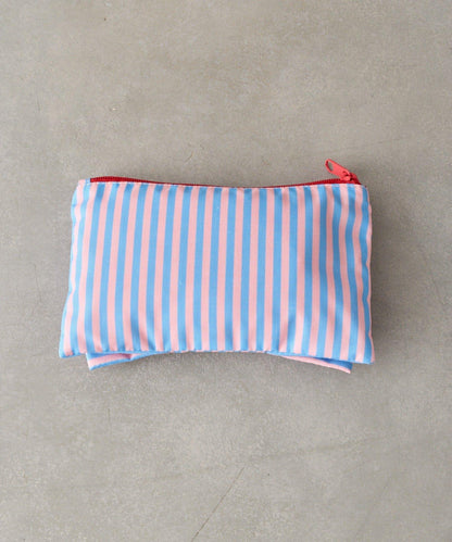 條紋棉質收納包M