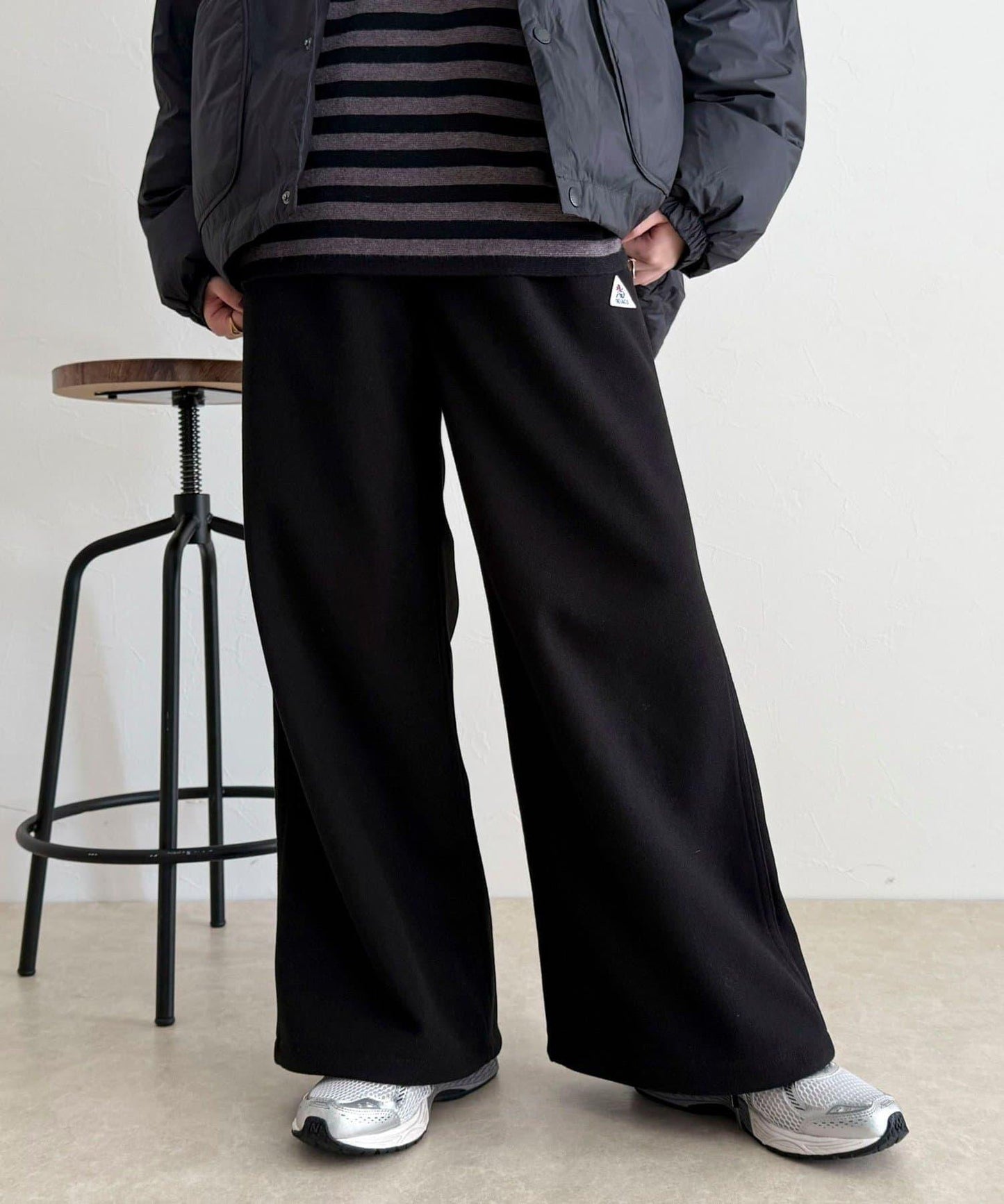 【GEVACO/ゲバコ】羊毛感休閒褲