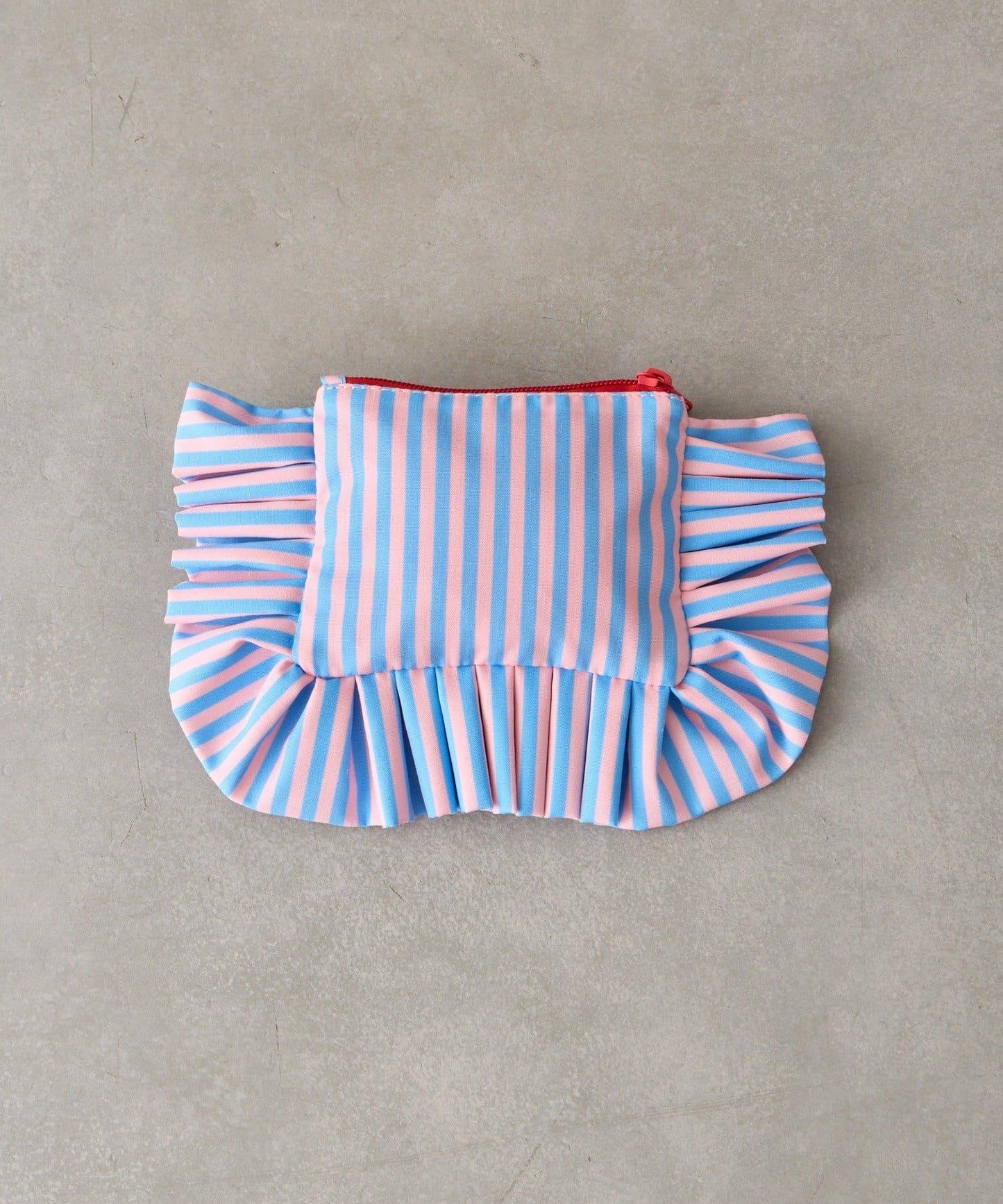 條紋棉質小號收納包