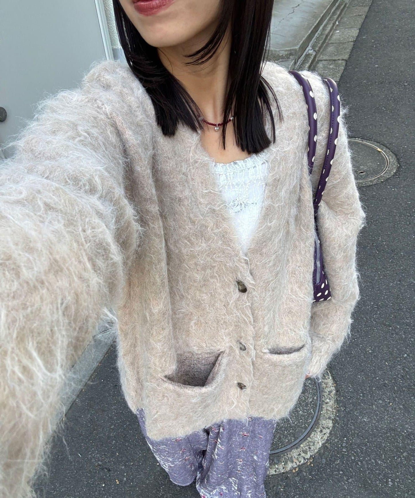 【neutral by ciaopanic】長毛針織開衫