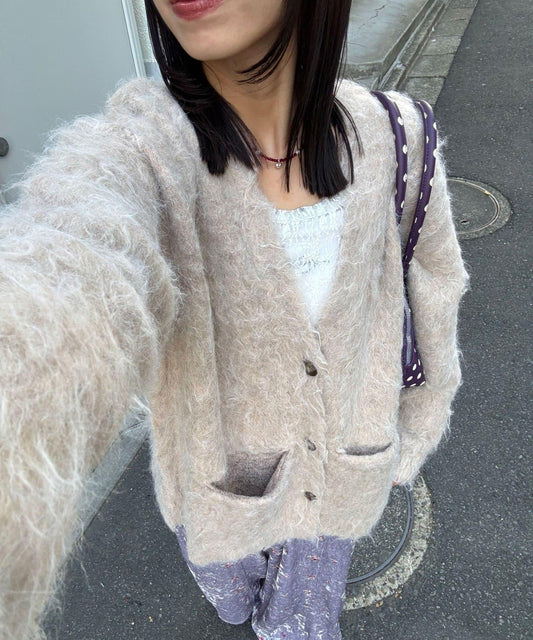 【neutral by ciaopanic】長毛針織開衫