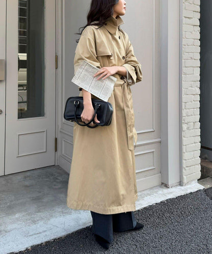 【每次即售罄的人氣單品】袖子蓬鬆設計風衣