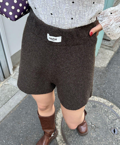 【neutral by ciaopanic】針織短褲