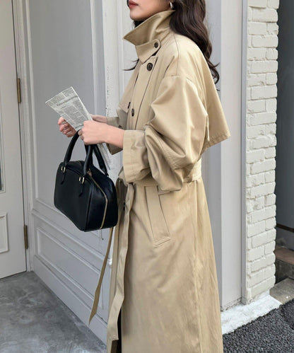 【每次即售罄的人氣單品】袖子蓬鬆設計風衣