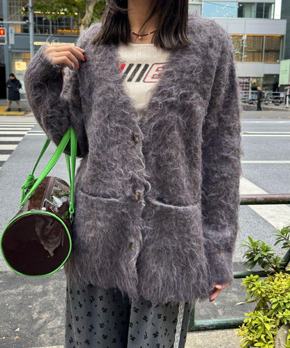 【neutral by ciaopanic】長毛針織開衫