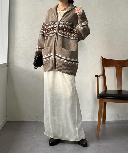 北歐風拉鍊開衫