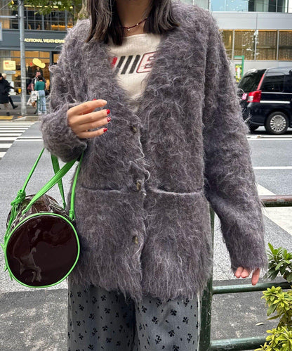 【neutral by ciaopanic】長毛針織開衫