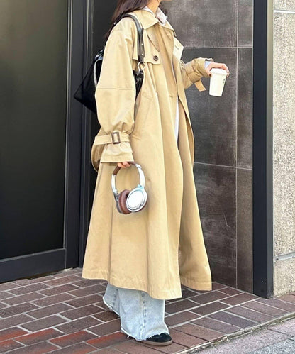 【每次即售罄的人氣單品】袖子蓬鬆設計風衣