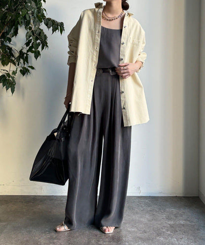 【套裝可搭配】醋酸人造絲吊帶背心