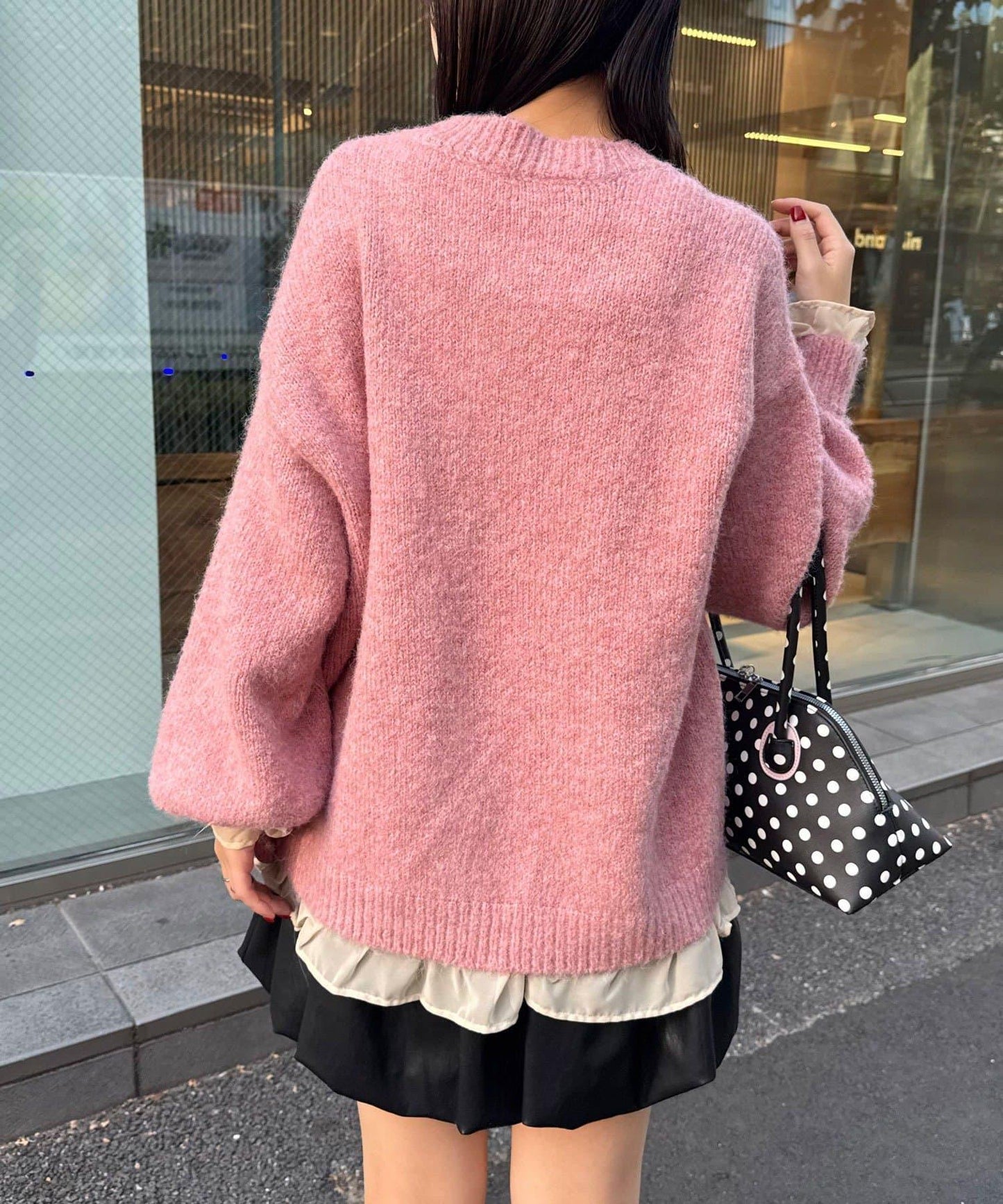 【neutral by ciaopanic】2way混紡針織套頭衫