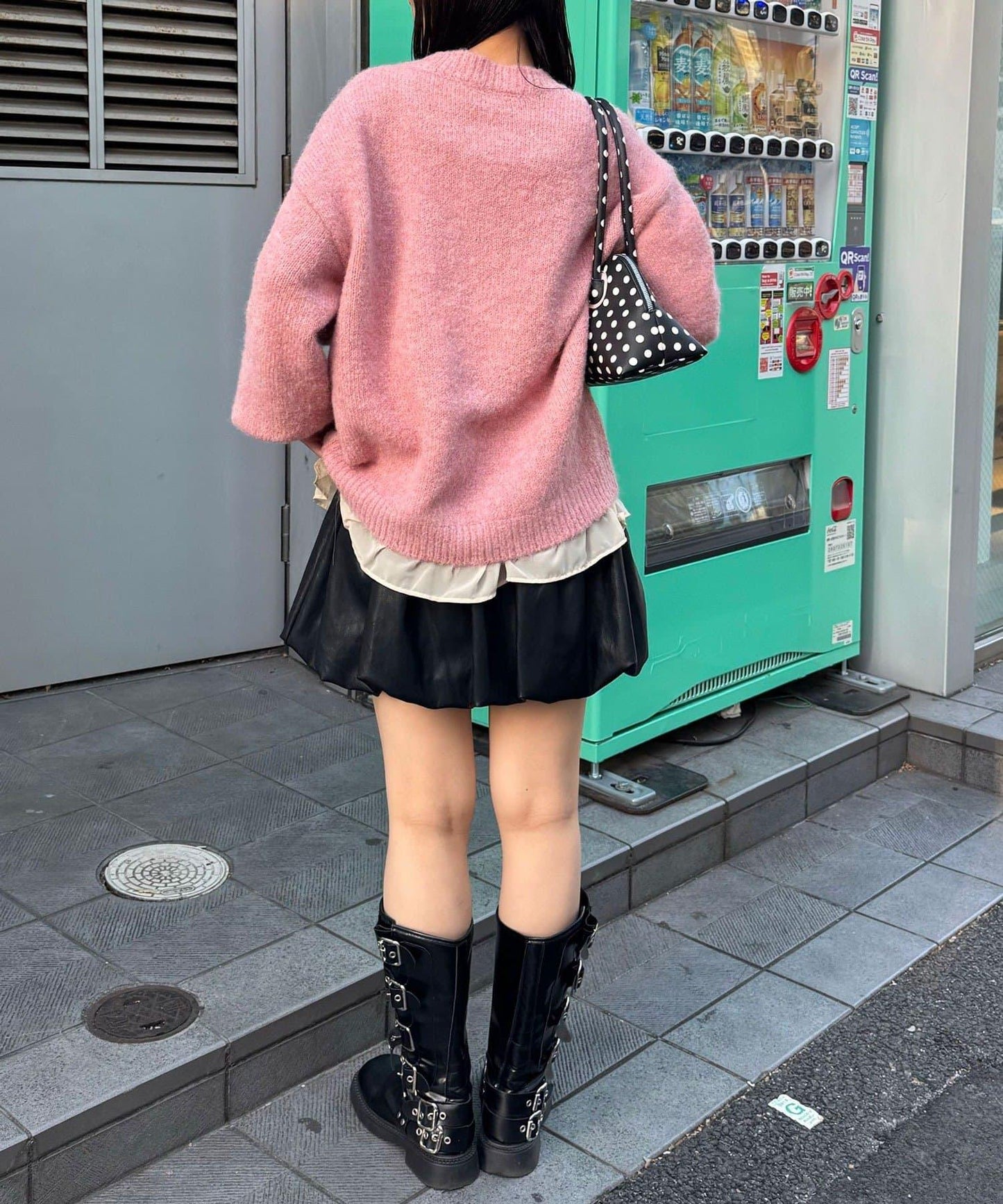 【neutral by ciaopanic】2way混紡針織套頭衫