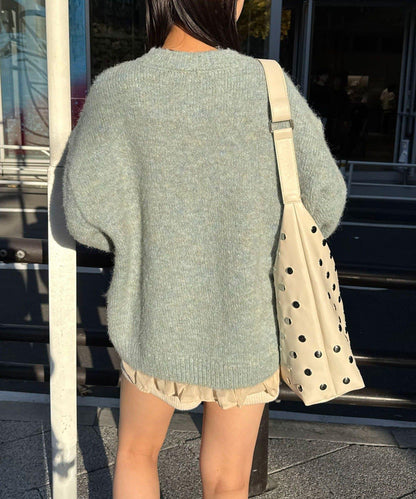 【neutral by ciaopanic】2way混紡針織套頭衫